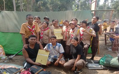 SMA Negeri 1 Adonara Tengah Raih Juara II Lomba Teater pada Perkemahan Kwarcab di Klubagolit